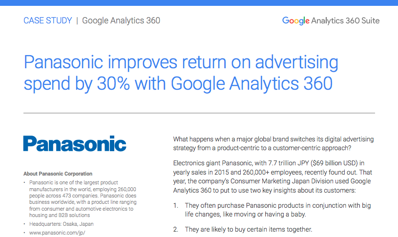 A screenshot of referral source data and consumer location data in Google Analytics