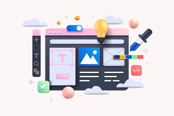 wordpress design illustrations